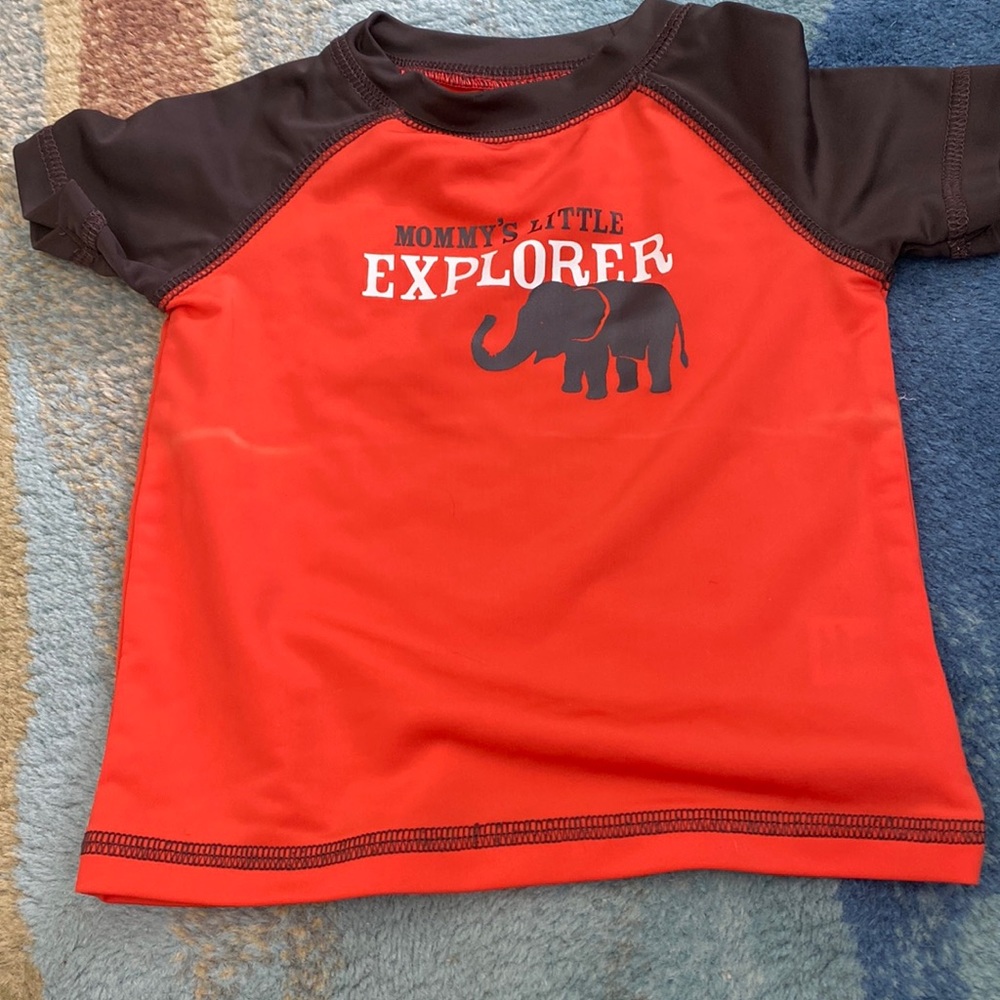Carter’s 9 month swim rash guard top